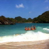 Anna Bąk w Indonezji