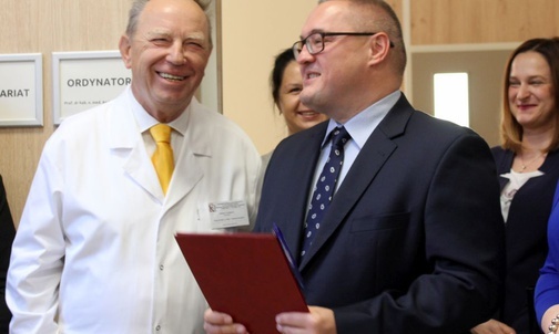 Zmodernizowany oddział urologii w Zabrzu