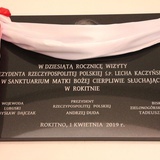 Prezydent Rzeczypospolitej Polskiej w sanktuarium Matki Bożej Cierpliwie Słuchającej w Rokitnie 
