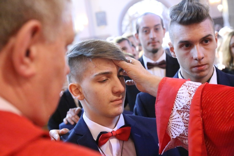 Bierzmowanie w Ryglicach