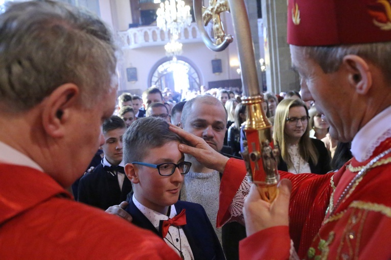 Bierzmowanie w Ryglicach