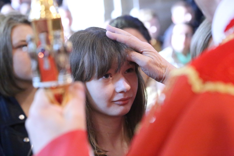 Bierzmowanie w Ryglicach