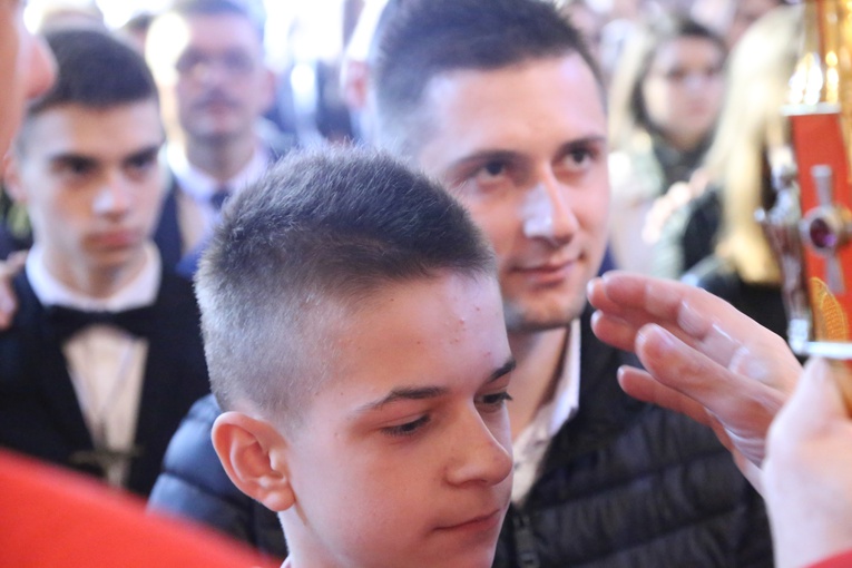 Bierzmowanie w Ryglicach