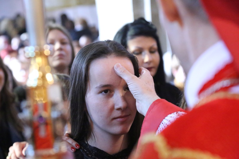 Bierzmowanie w Ryglicach