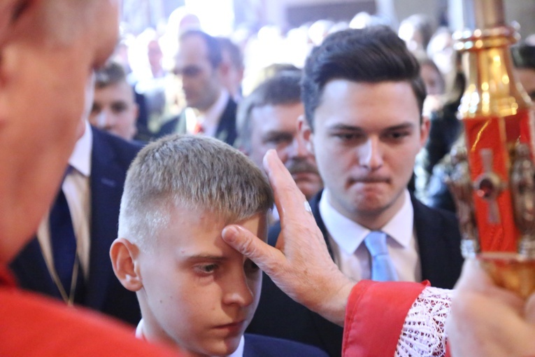 Bierzmowanie w Ryglicach