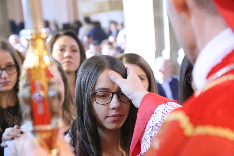 Bierzmowanie w Ryglicach