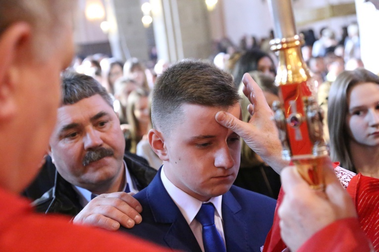 Bierzmowanie w Ryglicach