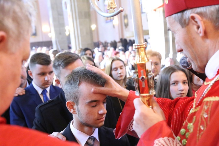 Bierzmowanie w Ryglicach