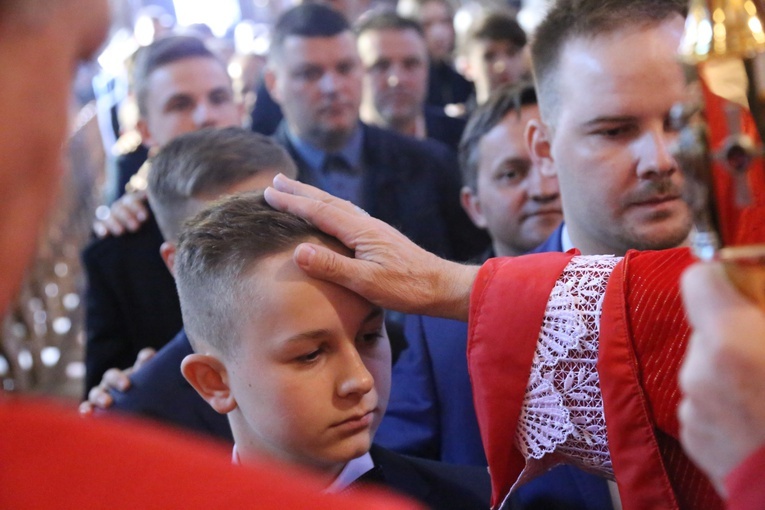 Bierzmowanie w Ryglicach