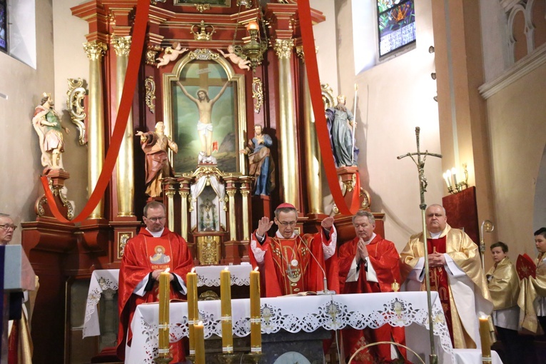 Bierzmowanie w Ryglicach