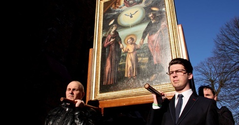 Święty Józef u Matki Bożej Klewańskiej