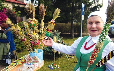 ▲	Na jarmarku będzie można kupić wileńskie ozdoby wielkanocne.