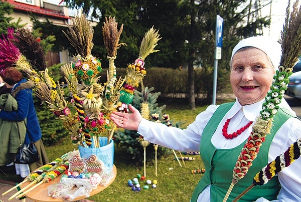 ▲	Na jarmarku będzie można kupić wileńskie ozdoby wielkanocne.