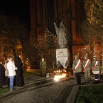 Legniczanie w rocznicę śmierci papieża