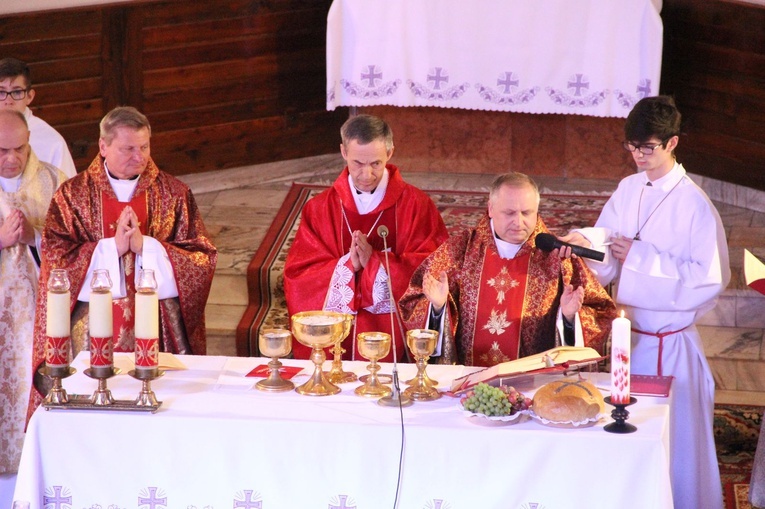 Bierzmowanie w Siedliskach Tuchowskich