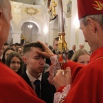 Bierzmowanie w kościele św. Jakuba w Tuchowie