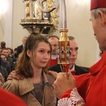 Bierzmowanie w kościele św. Jakuba w Tuchowie