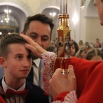 Bierzmowanie w kościele św. Jakuba w Tuchowie