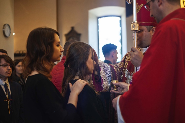 Bierzmowanie w Nowym Sączu-Zawadzie