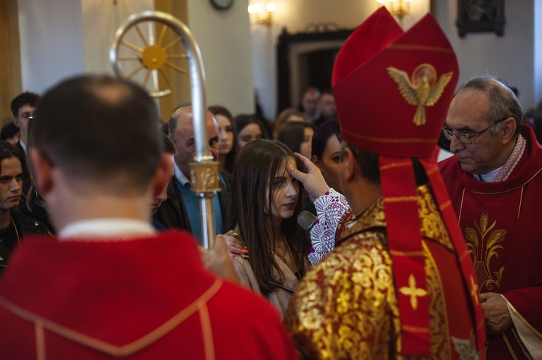 Bierzmowanie w Nowym Sączu-Zawadzie