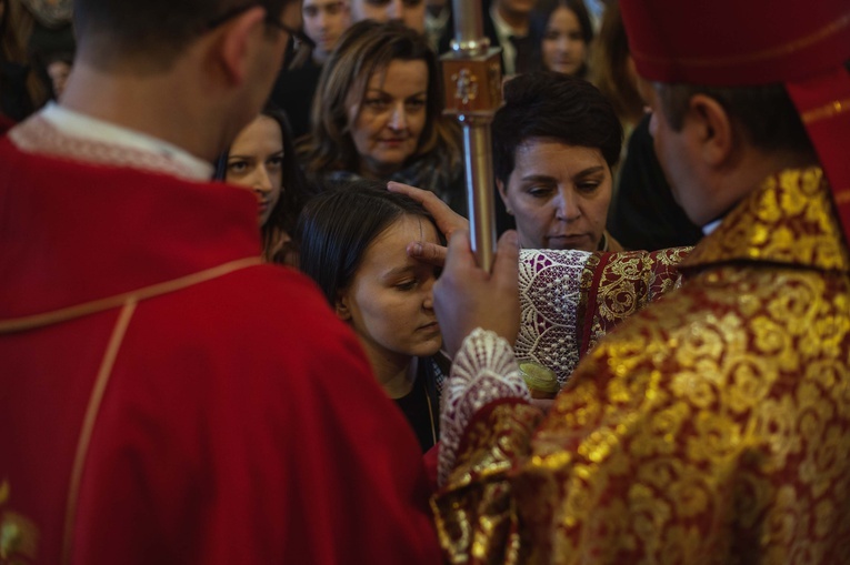 Bierzmowanie w Nowym Sączu-Zawadzie