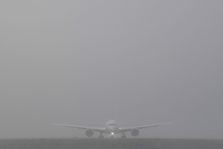 Smog, pożar, a może mgła?