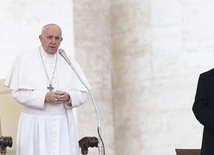 Franciszek podczas audiencji generalnej