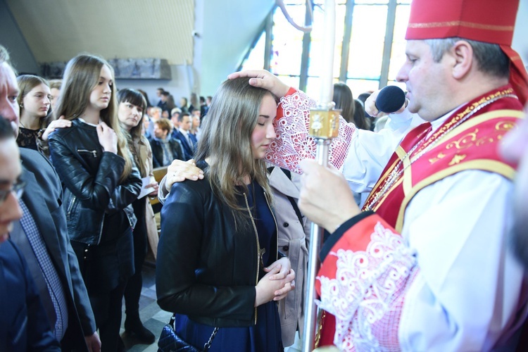 Bierzmowanie w Kamionce Wielkiej