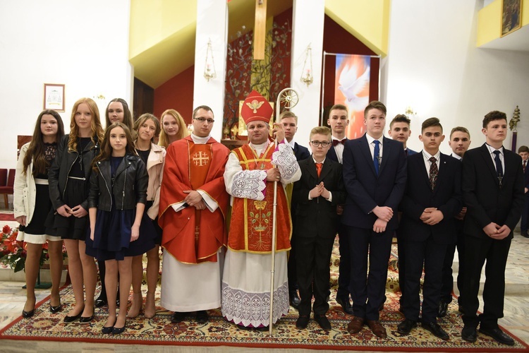 Bierzmowanie w Mogilnie