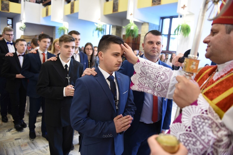 Bierzmowanie w Mogilnie