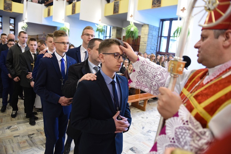 Bierzmowanie w Mogilnie