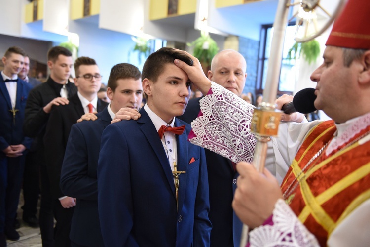 Bierzmowanie w Mogilnie