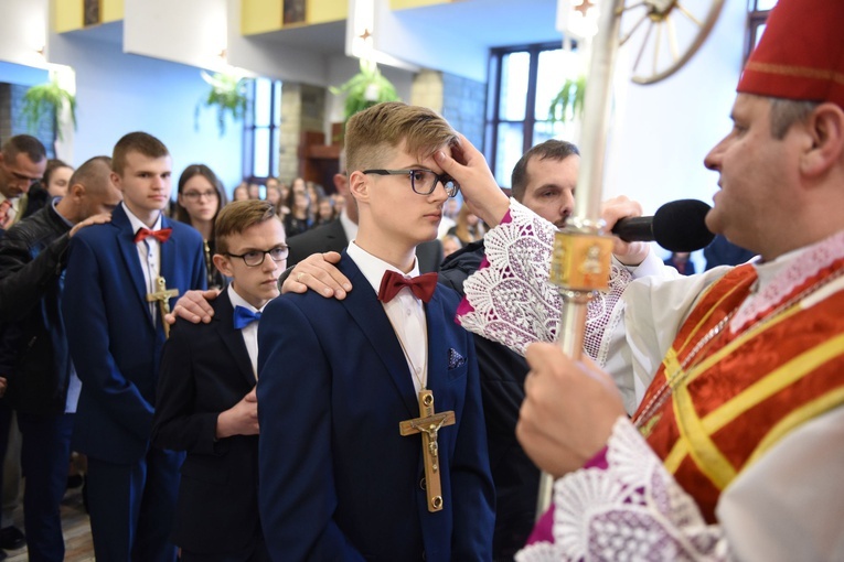 Bierzmowanie w Mogilnie