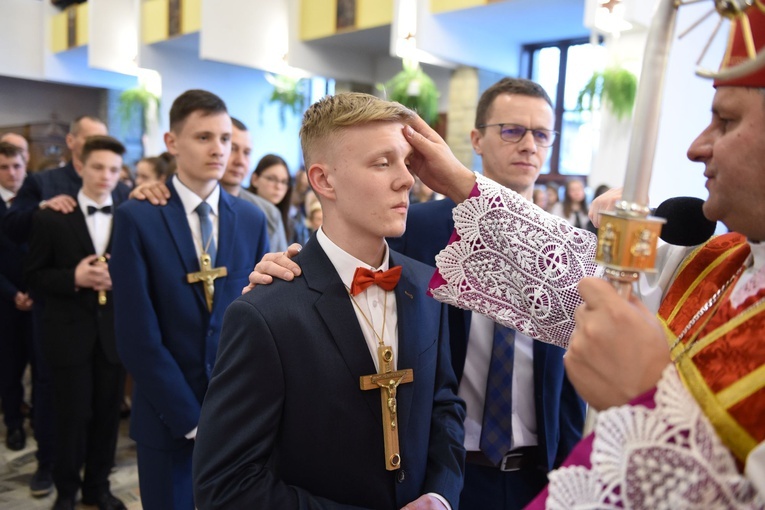 Bierzmowanie w Mogilnie