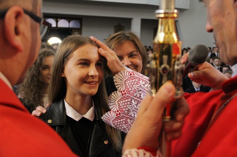 Bierzmowanie w Jodłowniku