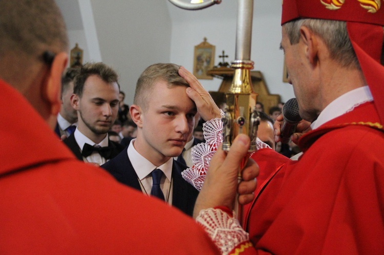 Bierzmowanie w Jodłowniku