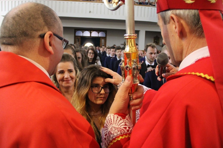 Bierzmowanie w Jodłowniku