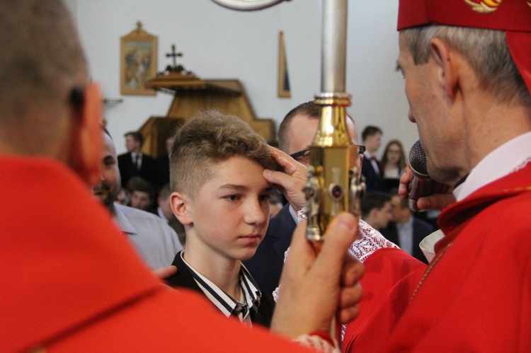 Bierzmowanie w Jodłowniku