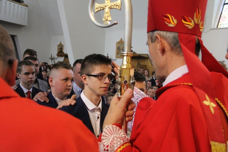 Bierzmowanie w Jodłowniku