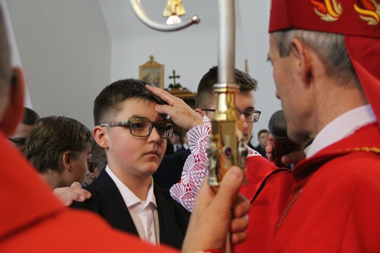 Bierzmowanie w Jodłowniku