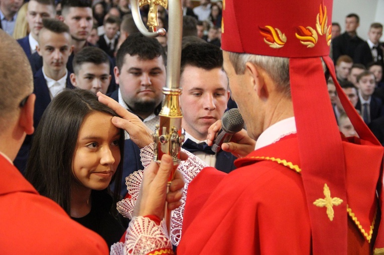 Bierzmowanie w Jodłowniku