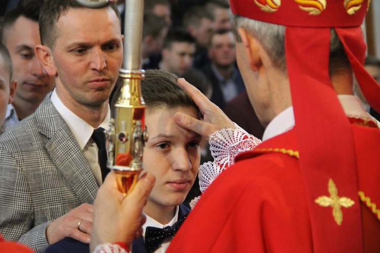 Bierzmowanie w Jodłowniku