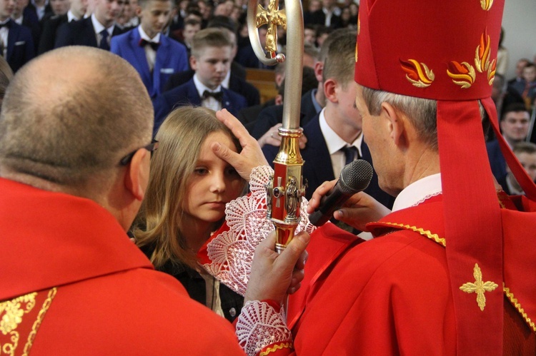 Bierzmowanie w Jodłowniku