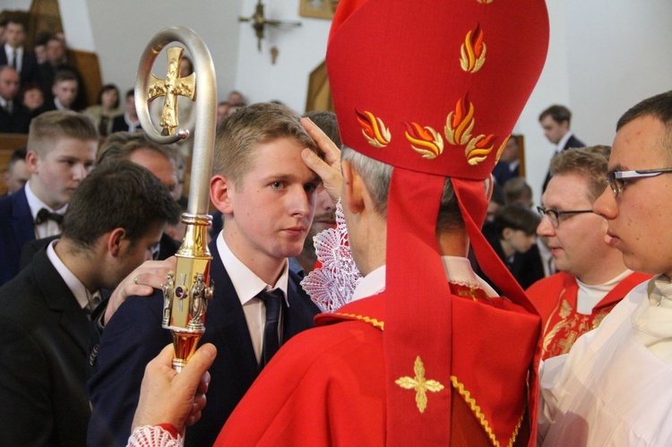 Bierzmowanie w Jodłowniku