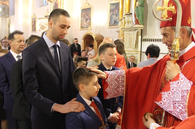 Bierzmowanie w Tymbarku