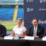 Trening Anity Włodarczyk z dziećmi na Stadionie Śląskim