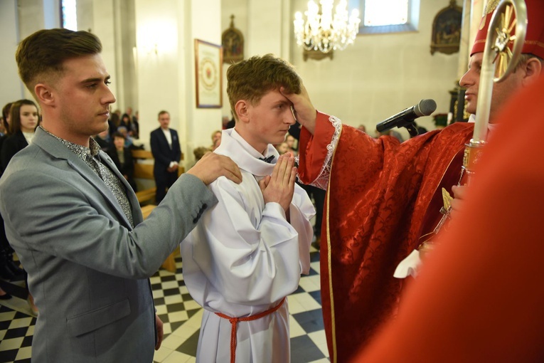 Bierzmowanie w Piwnicznej