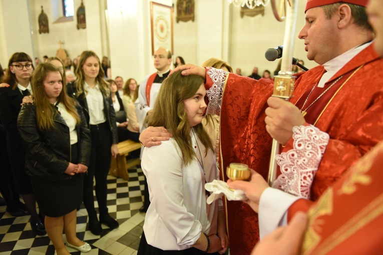 Bierzmowanie w Piwnicznej