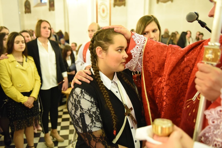 Bierzmowanie w Piwnicznej
