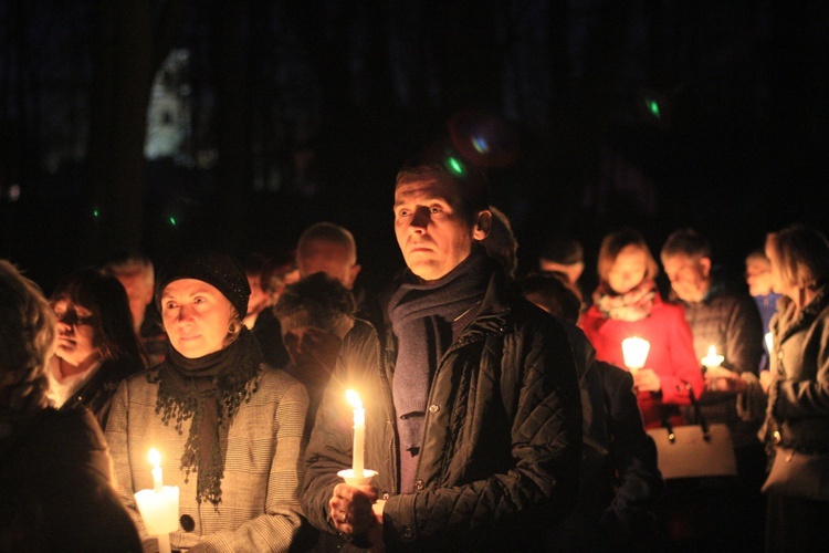 Droga Krzyżowa aptekarzy w Kamieniu Śląskim